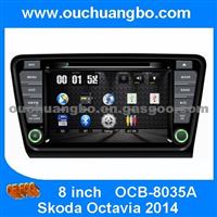 Ouchuangbo Car DVD Audio Player GPS Navi For Skoda Octavia 2014 Digital TV IPod RDS