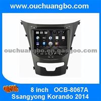 Ouchaungbo HD Audio GPS Navi DVD Player For SsangYong Korando 2014 Support IPod RDS Radio