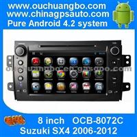 Ouchuangbo Car GPS Head Unit Sat Nav DVD Player For Suzuki SX4 2006-2012 IPod USB RDS