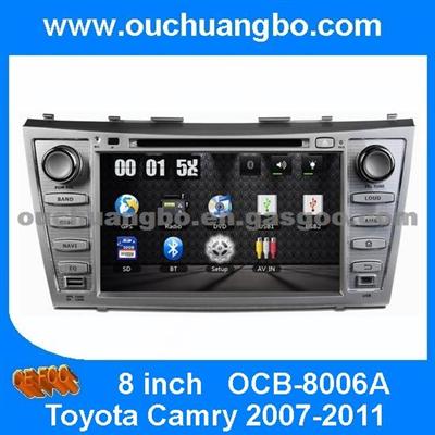 Ouchuangbo Auto DVD GPS Navi Multimedia Radio Player For Toyota Camry 2007-2011