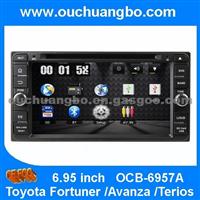 Ouchuangbo DVD Radio GPS Navigator Head Unit For Toyota Fortuner /Avanza /Terios Bluetooth IPod USB