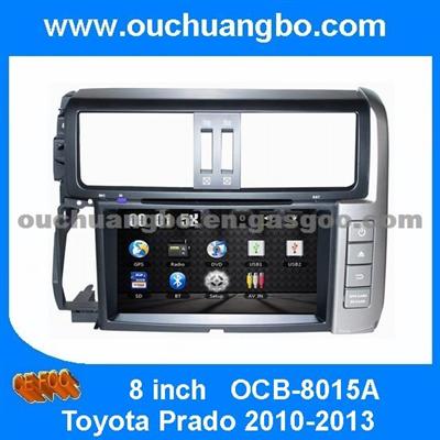 Ouchuangbo Auto DVD GPS Navi Stereo Radio For Toyota Prado 2010-2013 USB IPod RDS