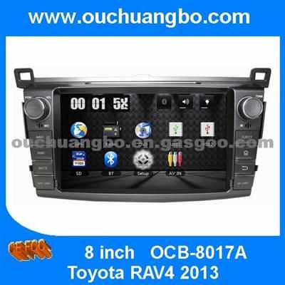 Ouchuangbo Car GPS Navigation Multimedia For Toyota RAV4 2013 DVD Radio AM/FM Bluetooth