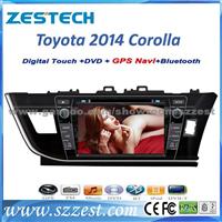 ZESTECH Factory Oem Car Dvd Gps For Toyota Corolla 2014 Right Hand Driver Car Dvd With Gps Navigation In-Dash Stereos Radio