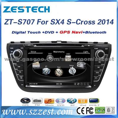 ZESTECH Full Hd Touch Screen Car Multimedia For Suzuki SX4 2014 Gps Navigation With Bluetooth Ipod Pip Radio