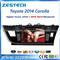 ZESTECH Factory Oem Car Dvd Gps For Toyota Corolla 2014 Right Hand Driver Car Dvd With Gps Navigation In-Dash Stereos Radio