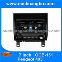 Ouchuangbo A8 Chipset 3G WiFi Auto DVD Player S100 Platform Peugeot 405 GPS Navigation USB Radio Player