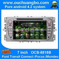 Ouchuangbo Auto GPS Navigation DVD Stereo Radio Player Android 4.2 For Ford Mondeo /Transit Connect