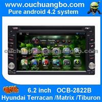 Ouchuangbo Car Radio Stereo GPS Navigation For Hyundai Terracan /Matrix /Tiburon Android 4.2 DVD Player