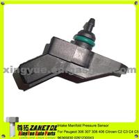 Car Auto Intake Manifold Pressure Sensor For Peugeot 306 307 308 406 Citroen C2 C3 C4 C5 Fiat 96365830 0261230043