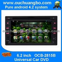 Ouchuangbo Auto GPS Navigation Radio Player Android 4.2 For Universal Car DVD OCB-2815