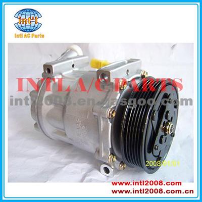 9648138680 6453.RA SD7C16 Auto Air Con (A/C) Compressor Pump With 6 PV For Peugeot 407 9648138680