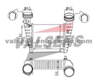 Intercooler 3B0145805E/H