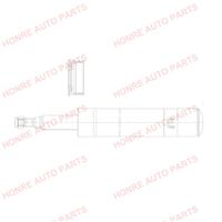 Shock Absorber H6244(KYB: 666001/366002; SACHS:115475/115476)