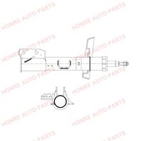 Shock Absorber H3A66 (KYB: 333716; SACHS:312317)