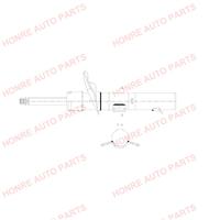 Shock Absorber H3F89 (KYB: 335922; SACHS:312937)