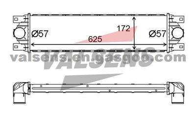 RENAULT INTERCOOLER 5010382814/5001849748/5001849749/5001860703