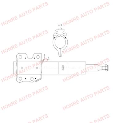 Shock Absorber H3C32 (KYB: 335810; SACHS:115906)