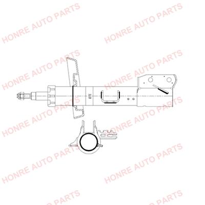 Shock Absorber H3A65 (KYB: 333715; SACHS:312320)