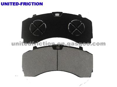 IVECO,MERCEDES BENZ ACTROS,SCANIA,DAF,MAN,VOLVO WVA29246 SEMI-METALLIC DISC BRAKE PAD