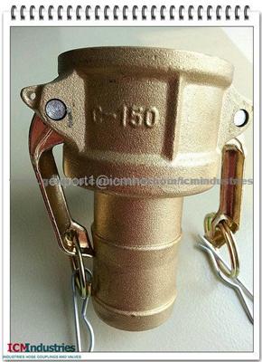 Brass Quick Camlock Coupling Type C