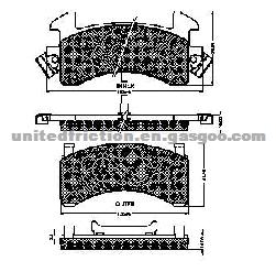 Jeep CJ5~CJ8,Cadillac,Chevrolet,Pontiac,Buick,D50,D52,D154 Semi-Metallic,Cermic,Low-Metallic,NON-ASBESTOS,Brake Pad,Disc Brake Pad Manufacturer