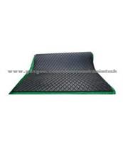 Pulley Lagging Wear-Resistant Rubber Sheet (Diamond Pattern)