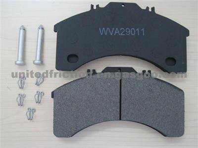 Iveco Brake Pads OEM 1906191 WVA29011 Ceramic, Semi-Metallic