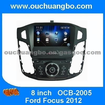 Ouchaungbo Car GPS Radio DVD Multimedia Stereo For Ford Focus 2012 IPod USB TV Audio Player