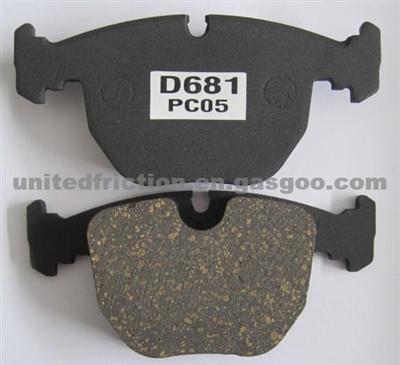 BMW 5,X3,X5,X7 Brake Pad D681/34 11 1 163 307/34 11 1 165 227