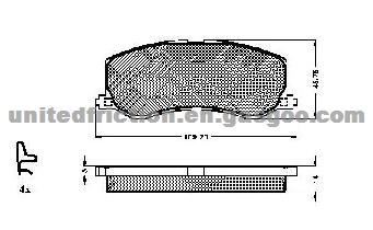 SUZUKI SWIFT II Saloon 55200-61832/MD9015