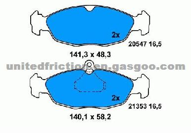 JAGUAR Vanden Plas 1995-2003 BRAKE PAD MD688/JLM21220