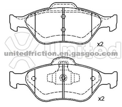 FORD,MAZDA Brake Pad 1101462