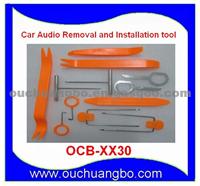 Ouchuangbo Car Audio Radio Removal Pry Tool Installation Set Kit Plastic,Car Dvd Player Stereo Refit Tool