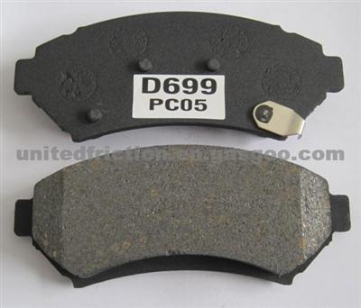 BUICK Century 1997-2005 BRAKE PADS Semi-Metal Material 1802 4962 250/D699