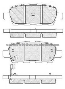 INFINITI, NISSAN Brake Pad D1393-8501