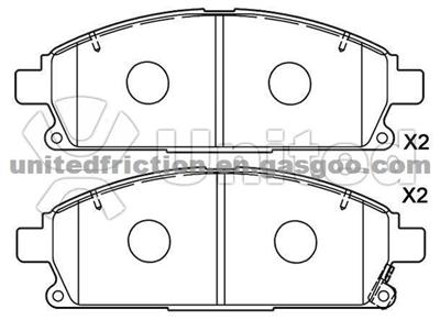 NISSAN,HONDA Brake Pad AN-450WK