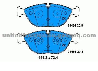 MERCEDES-BENZ C43 AMG 1998-2000 BRAE PAD MD1115/34 11 6 761 246