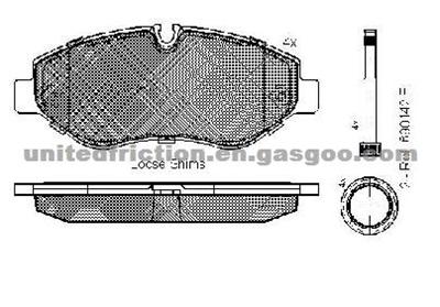 MERCEDES (COMMERCIAL) Sprinter 2500 2010-2012 BRAKE PAD MD1316/004 420 83 20