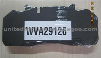 DAF Brake Pad WVA29126 With E-Mark