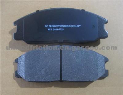 Non-Asbestos Korea Car Brake Pad Hyundai D864