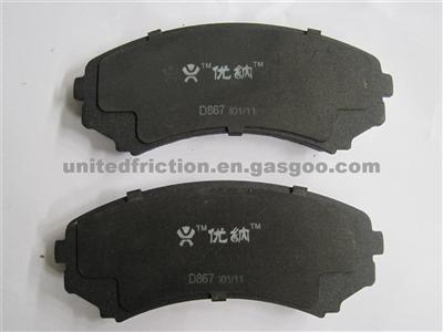 HONDA Passport 2002 BRAKE PAD 4605A041/D867