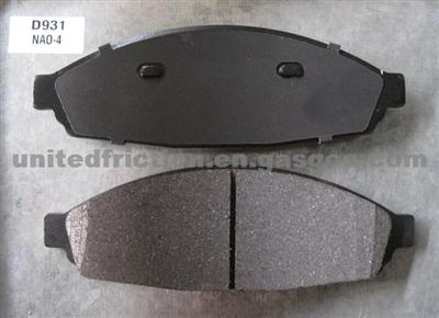 FORD Crown Victoria 2003-2011 BRAKE PAD FMSI D931 With High Quality Shim