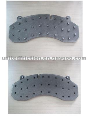 WG9100 ECE-R90 Approval Truck Brake Pad