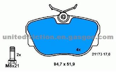 BMW Brake Pad 34 11 1 154 442