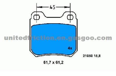 CADILLAC Catera 1997-2001 BRAKE PAD MD709/9 201 354