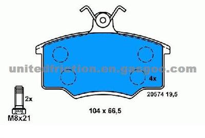 VOLKSWAGEN Dasher 1978-1981 BRAKE PAD MD147/ 431 698 151 E