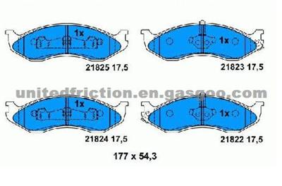 JEEP Cherokee 1997-2001 BRAKE PAD MD712/0K553-33-23ZA