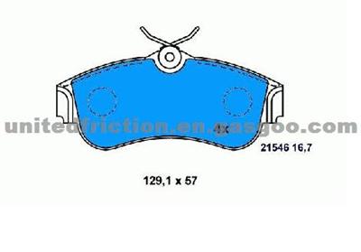 NISSAN PRIMERA (P10) 1990/06-1996/06 BRAKE PAD MD1180/41060-2F025