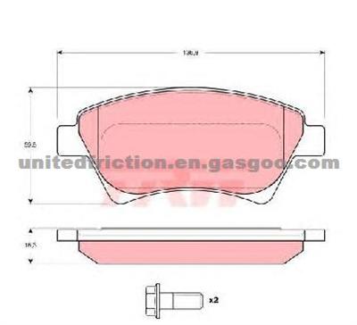 RENAULT KANGOO BRAKE PAD GDB1552